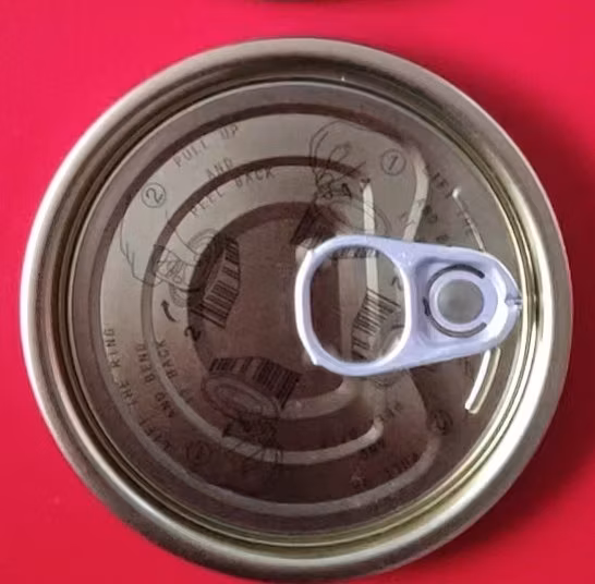 Le fer blanc OEM 307 Eoe pour les aliments et les légumes/aliments pour animaux/fruits de mer/fruits