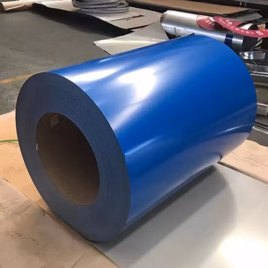 ASTM A653 Matt PPGL PPGI Az150 Z90 24 Gague Aluzinc Zinc couleur enduit prépeint galvanisé Galvalume bande de bobine de tôle d'acier